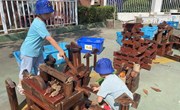 建构游戏：沐木上小学