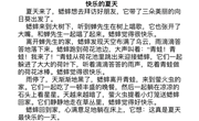 语言：快乐的夏天