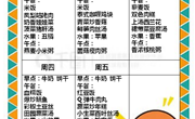 【木香文韵·美食】第五周食谱
